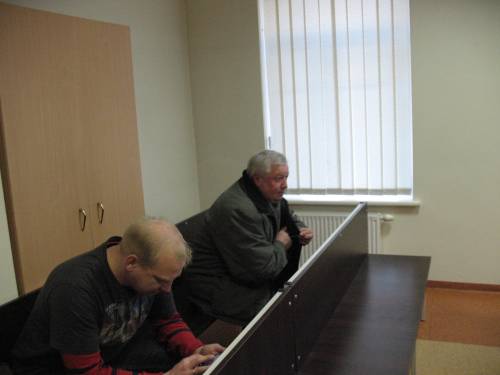 Teisme liudijo KGB papulkininkis Alvydas Žala. Vidmanto ŠMIGELSKO nuotr.