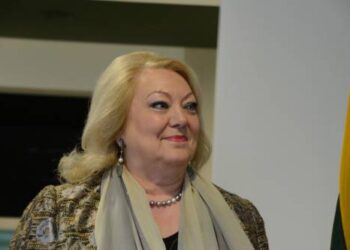 Nepaprastoji ir įgaliotoji Prancūzijos ambasadorė Maryse Eveline Berniau.Jono JUNEVIČIAUS nuotr.