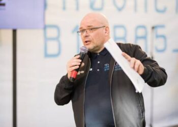 Renginio vedėjas - „Tele2” Inovacijų biuro narys Arnoldas Lukošius.