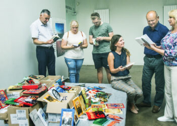 Anykščių bibliotekoje – jau ketvirtoji naujausių ukrainietiškų knygų siunta.