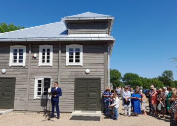 Kurklių sinagoga po restauracijos kultūrinei veiklai imta naudoti nuo pernai metų birželio.